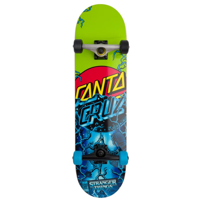 Skateboard à pois classique Santa Cruz X Stranger Things - 8,25"