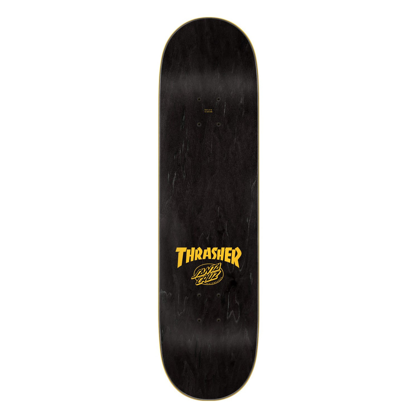 Santa Cruz X Thrasher Screaming Flame Logo Navy Skateboard Deck - 8.25"