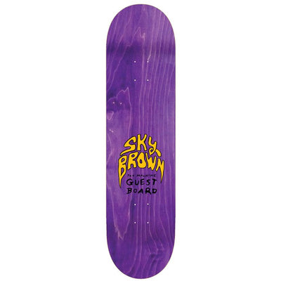 Toy Machine Sky Brown Guest Skateboard Deck - 8.25"