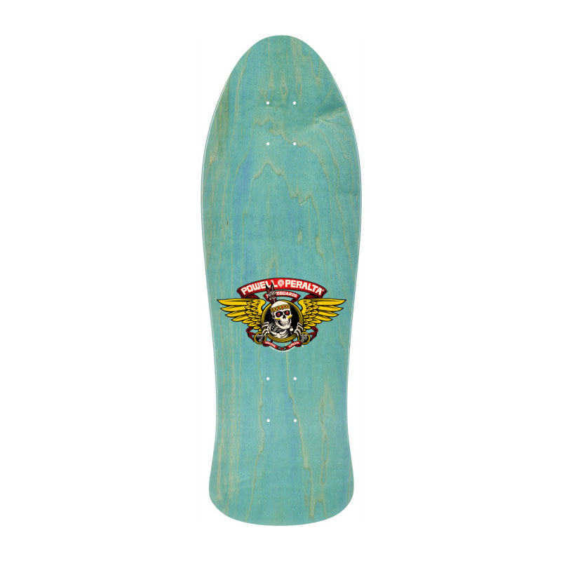 Powell Peralta Steve Saiz Totem Blue Stain Skateboard Deck 10