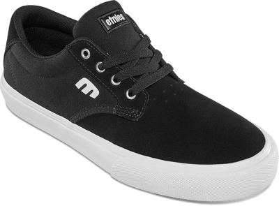 Etnies Singleton Vulc XLT Skate Shoes - Black/White