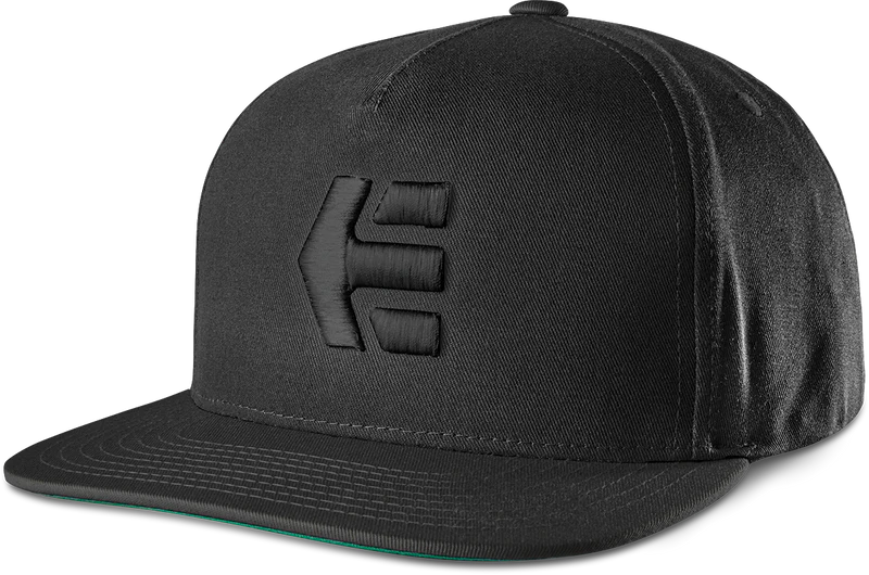 Etnies Icon Snapback Hat - Black