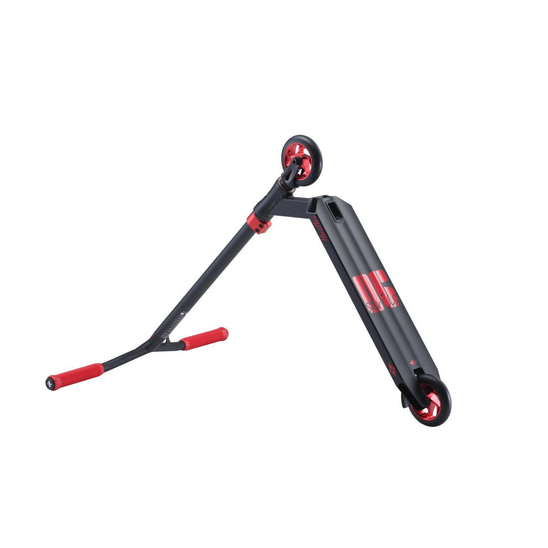 Sacrifice OG Hustler V2 Stunt Scooter Black/Red Slick's Skate Store