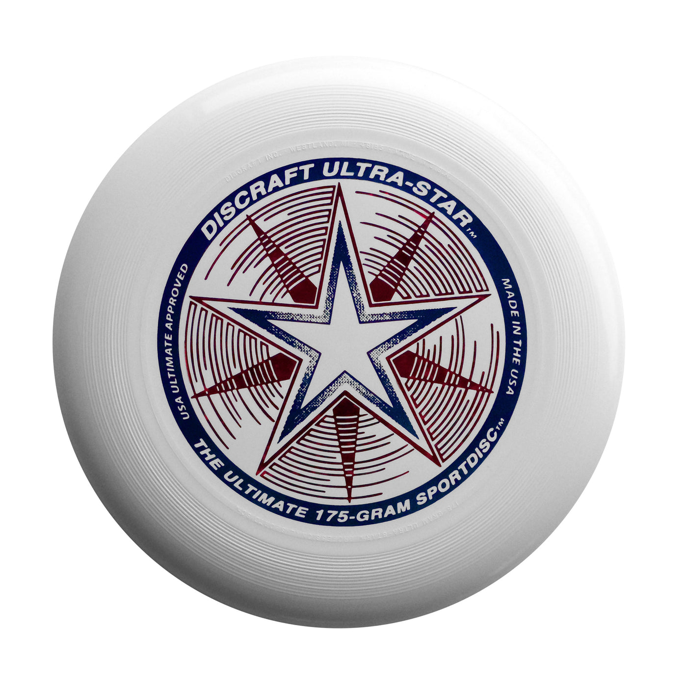 Discraft 175g Ultrastar Frisbee - White