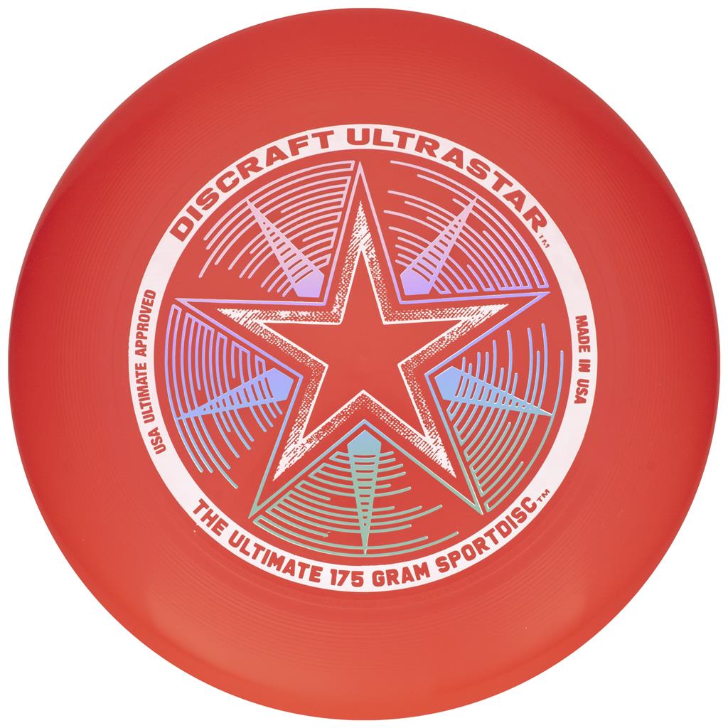 Discraft 175g Ultrastar - Rojo brillante