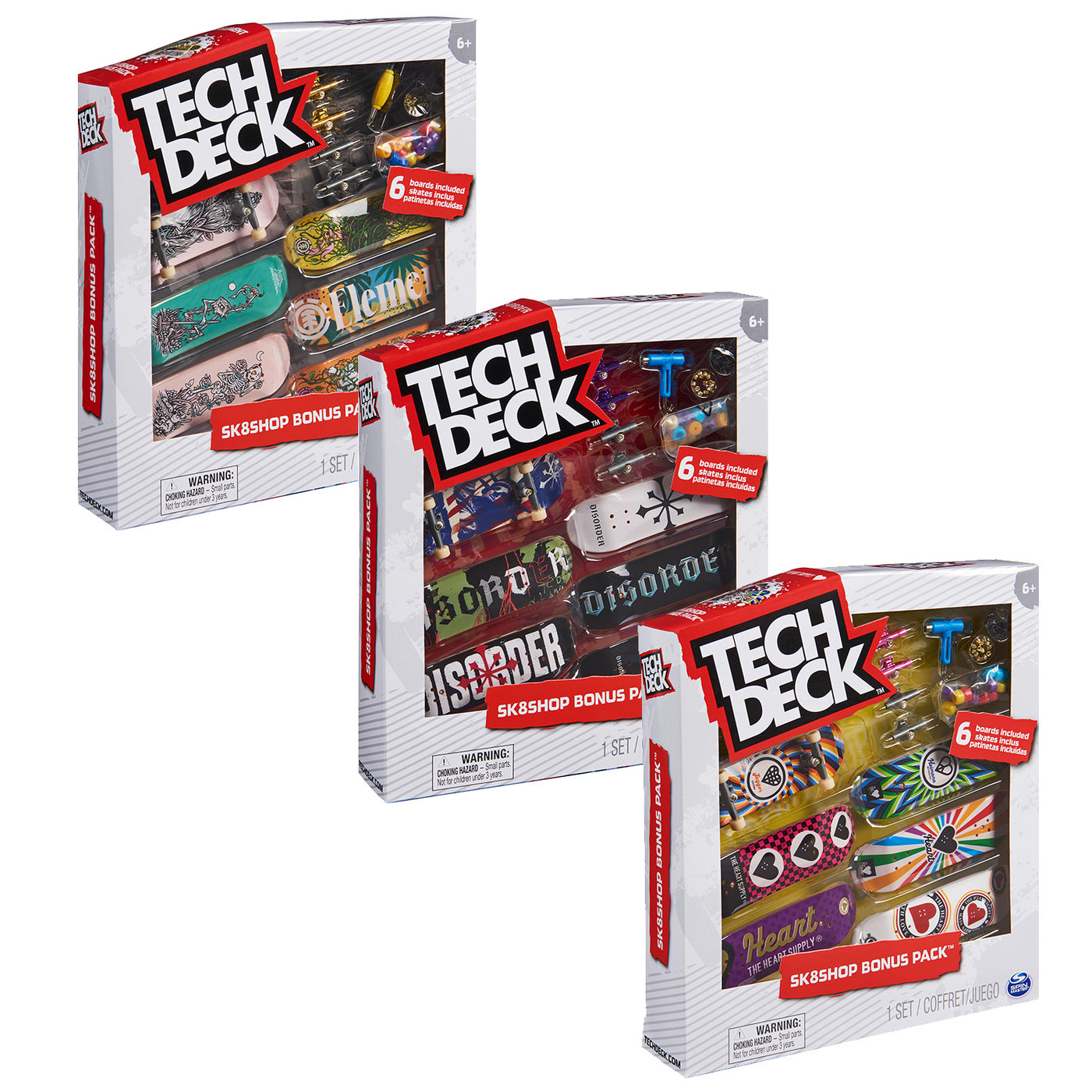 Tech Deck Sk8shop Bonus Pack - Aléatoire