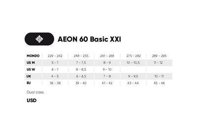 USD Aeon 60 Basic Aggressive Skates