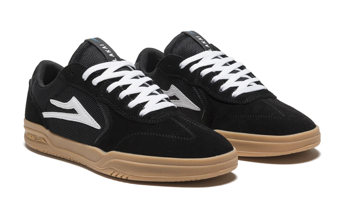 Lakai Atlantic Skate Shoes - Black/Gum