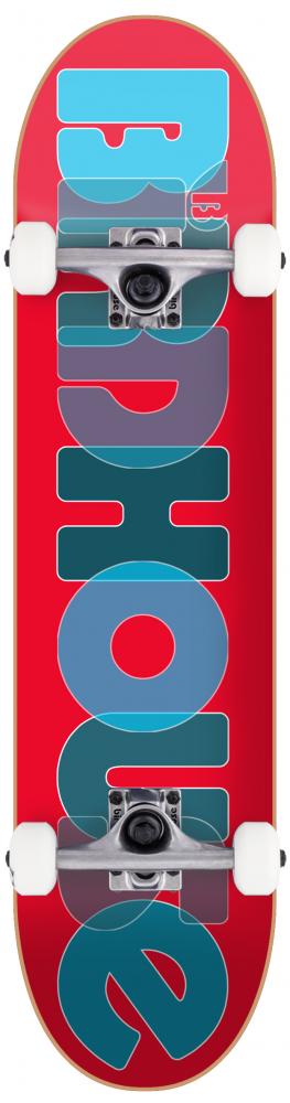 Birdhouse Stage 1 Opacity Logo 2 Red Complete Skateboard - 8.0"