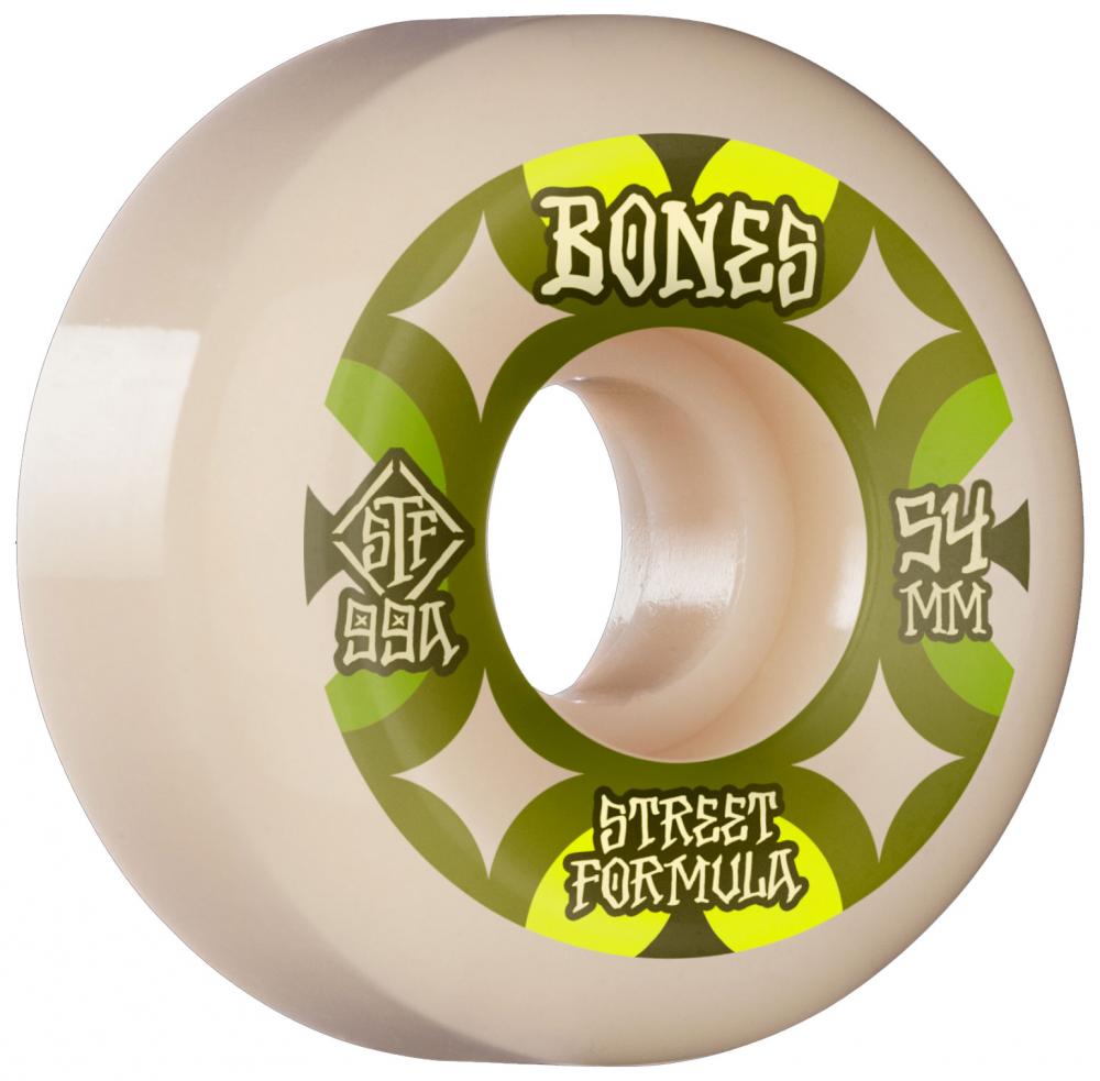 Bones STF Retros Sidecut V5 Skateboard Wheels - 54mm 99a