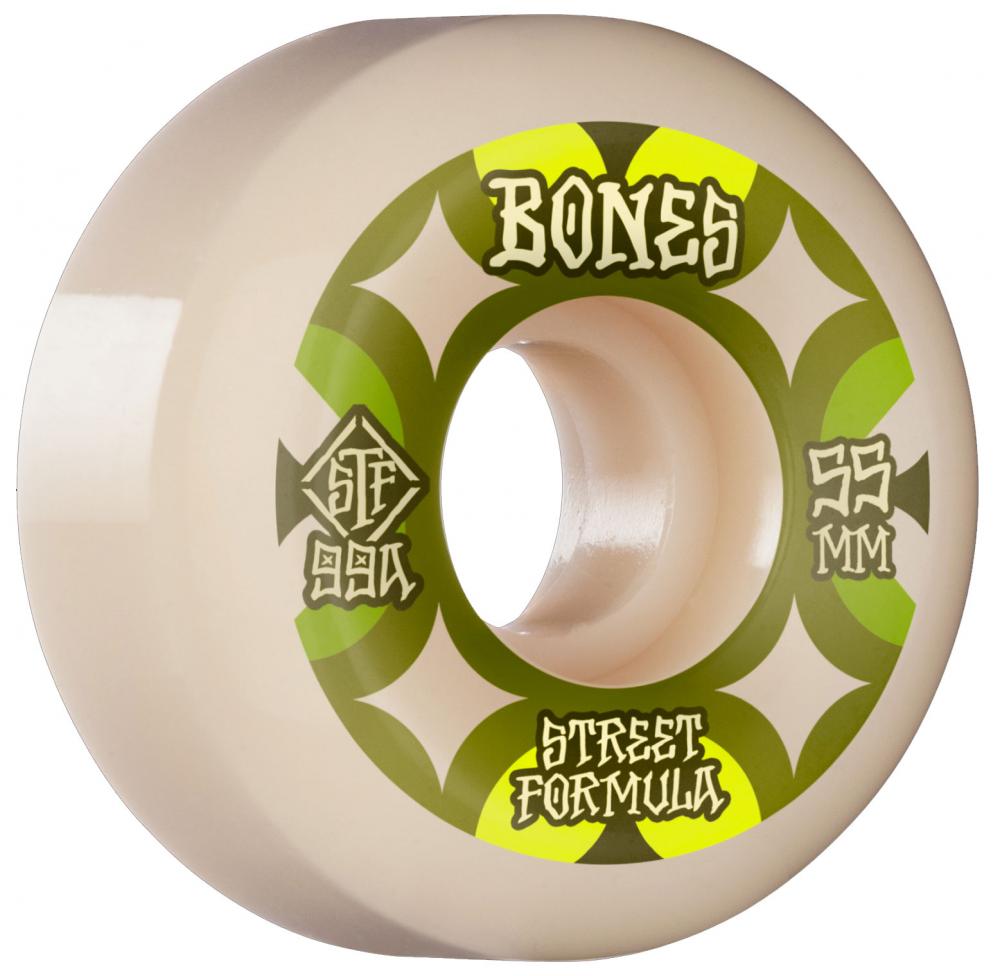 Bones STF Retros Sidecut V5 Skateboard Wheels - 55mm 99a