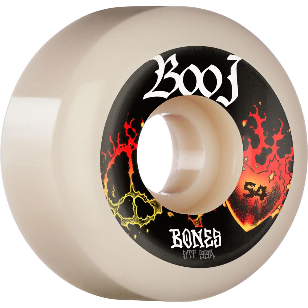 Bones STF Boo Heart & Soul V6 Skateboard Wheels - 54mm 99a