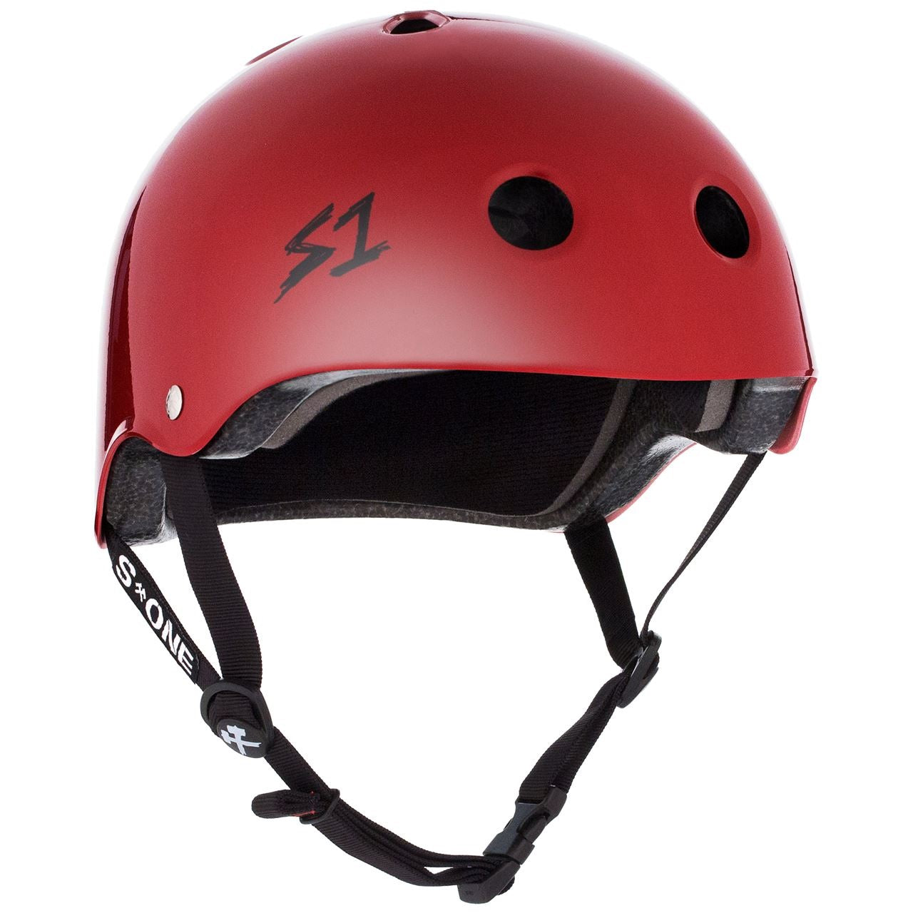 S1 Lifer Helmet - Blood Red Gloss