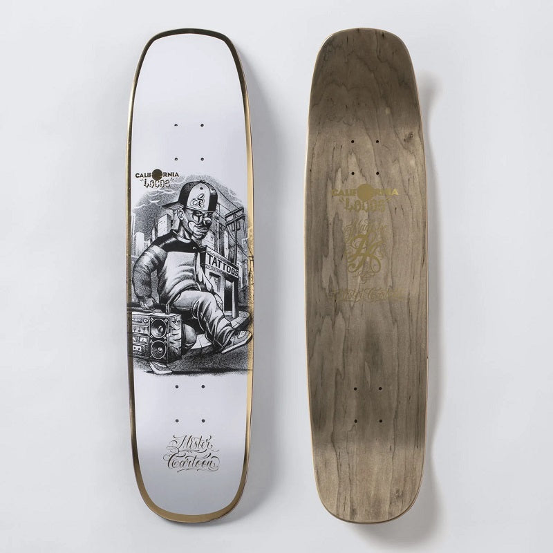 California Locos X Mister Cartoon Beat Box Street Deck - 8.0