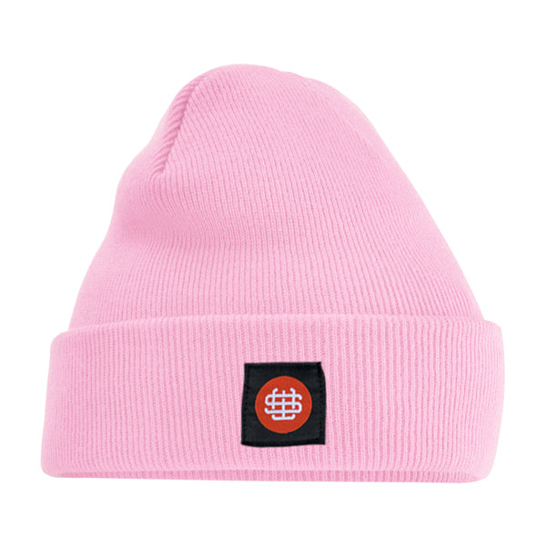 Gorro con monograma de Slick - Rosa clásico