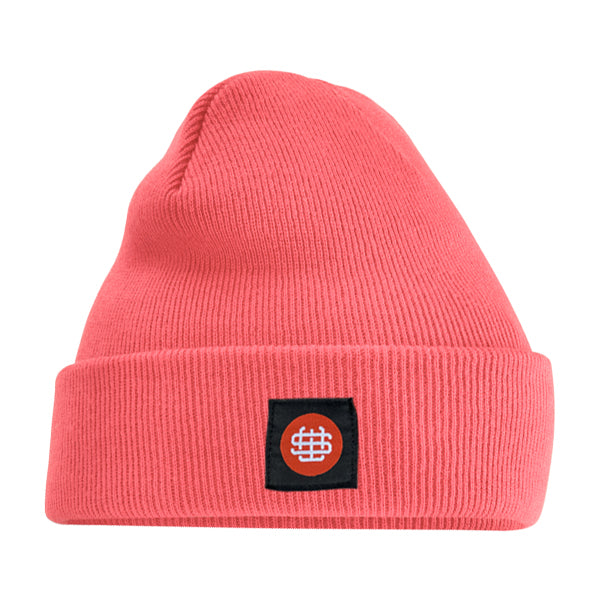 Slick's Monogram Beanie - Coral