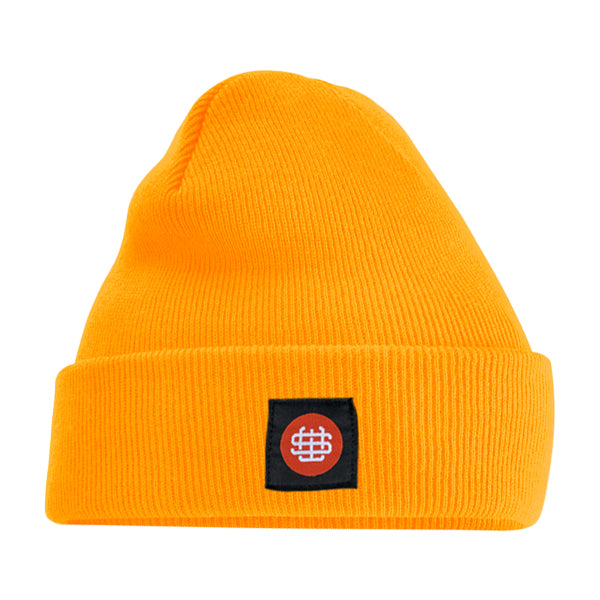 Slick's Monogram Beanie - Fluorescent Orange