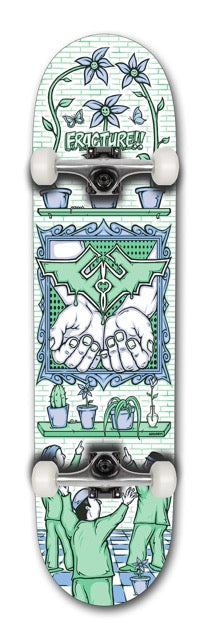 Fracture X Adswarm Complete Skateboard - 8.0"