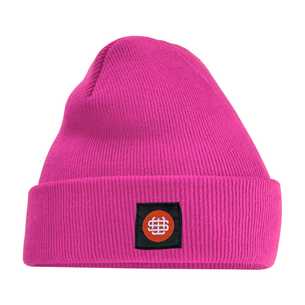 Slick's Monogram Beanie - Fuchsia