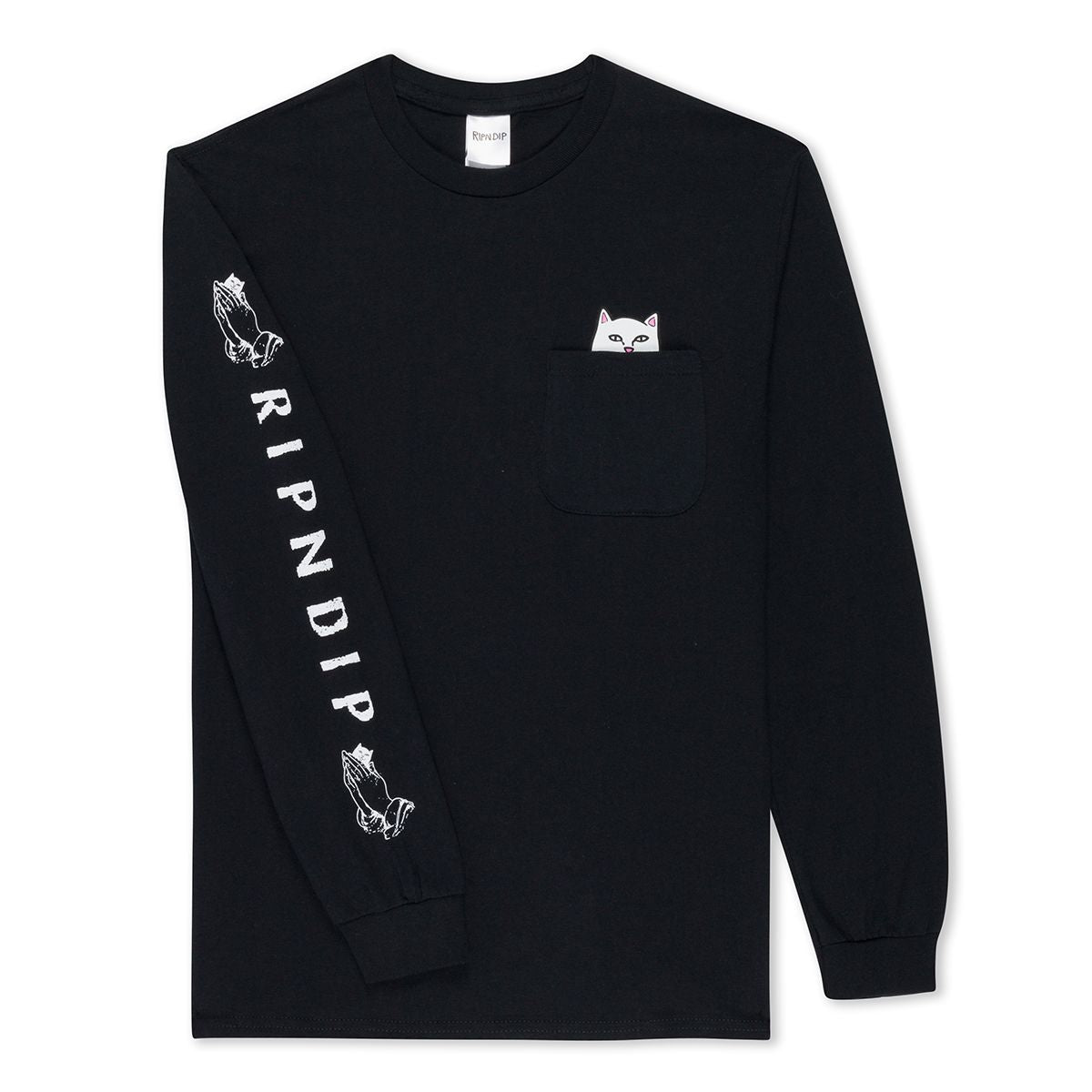 RIPNDIP Lord Nermal Long Sleeve Black – Slick's Skate Store