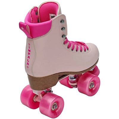 Impala Samira Vegan Quad Roller Skates - Wild Pink