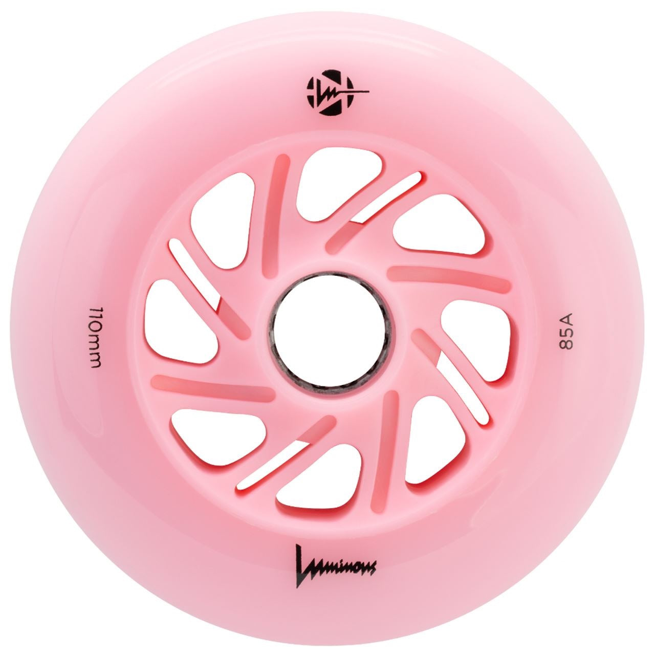 Luminous Light Up Inline Skate Wheel Flamingo 110mm 85a - (Single Unit)