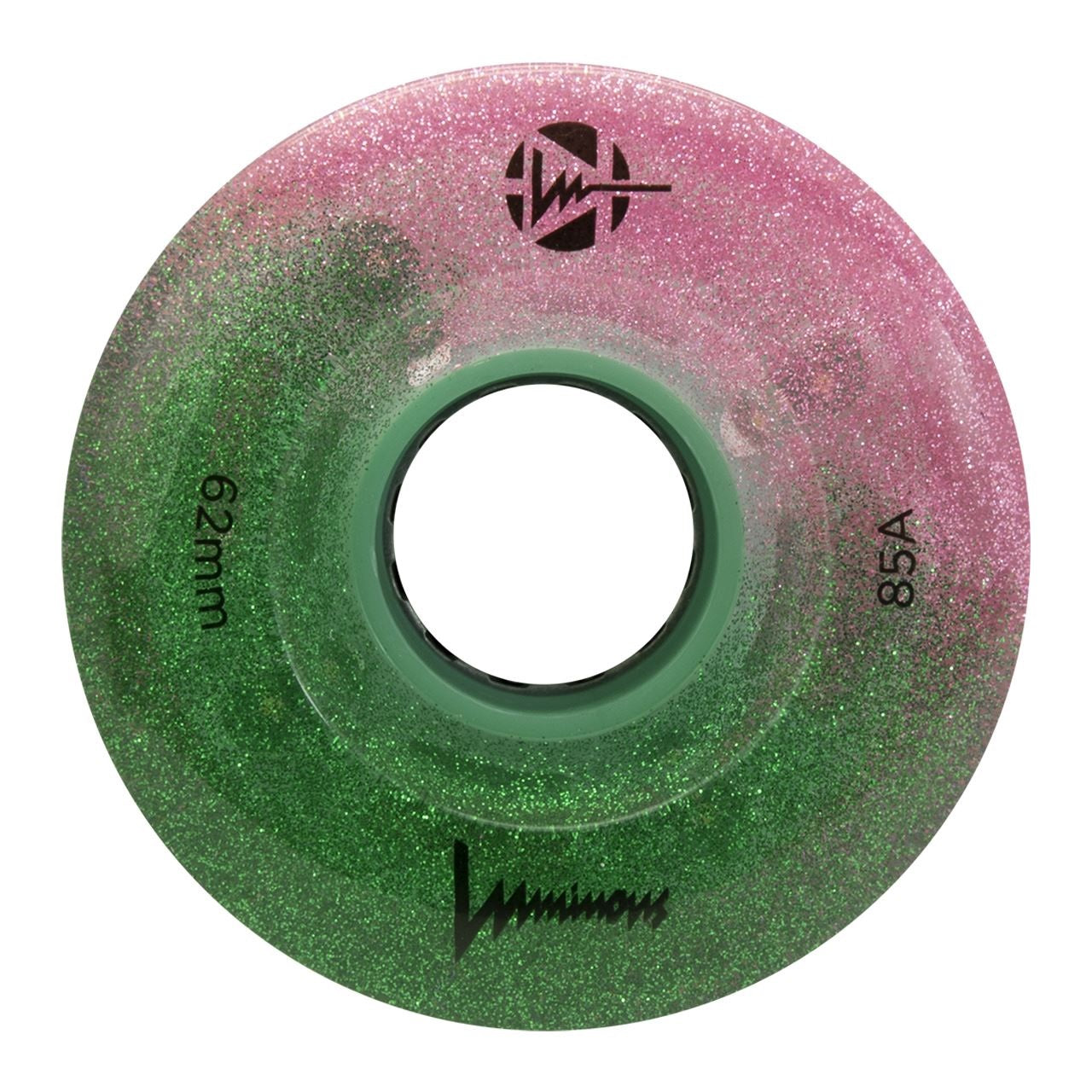 Luminous Light Up Quad Wheels Pink Forest 62mm 85a - 4 Pack