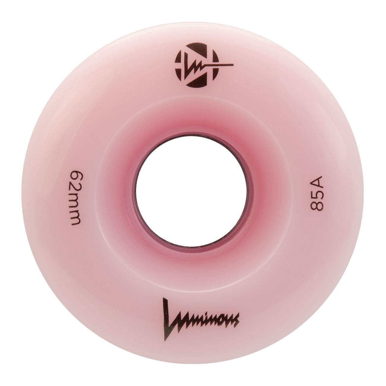 Luminous Sixies Light Up Quad Wheels Flamingo 62mm 85a - 4 Pack