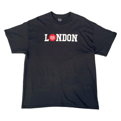 Camiseta con monograma de Slicks Skate Store London en negro