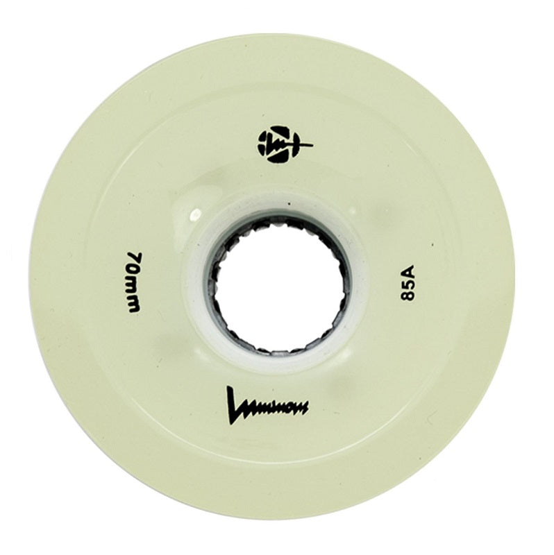 Luminous Light Up Wheels White Glow 70mm - Set of 4