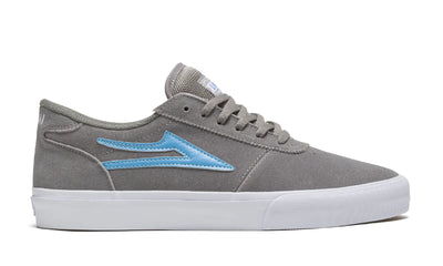 Lakai Manchester Skate Shoes - Grey/Teal