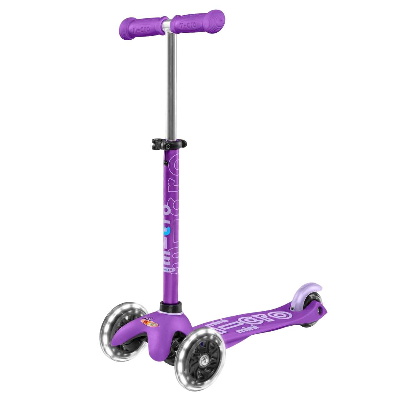 Mini Micro Deluxe LED Scooter - Purple