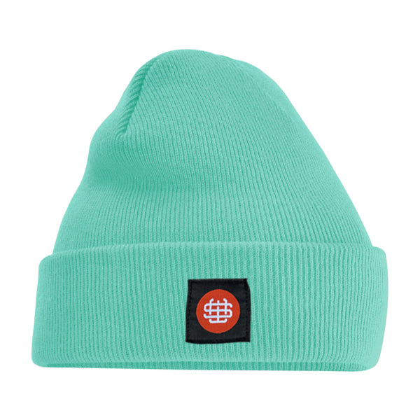 Gorro con monograma de Slick - Verde menta