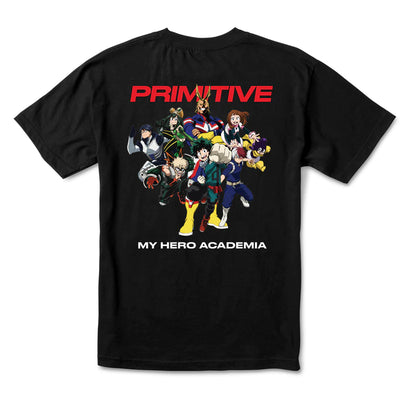 Camiseta Primitive X My Hero Academia - Negro