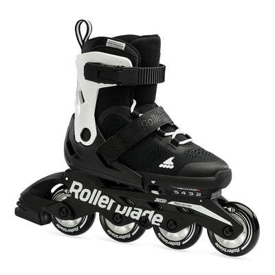 Rollerblade Microblade Adjustable Kids Skates - Black/White