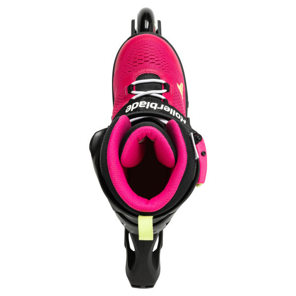 Rollerblade Microblade Adjustable Kids Skates - Pink/Green
