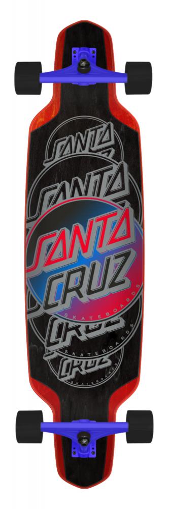 Santa Cruzer Contra Eclipse Drop Down Longboard - 37.52"