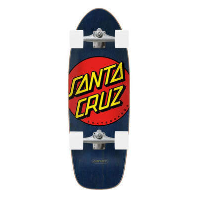 Santa Cruz Classic Dot Pig Surf Skate Board - 31.45"