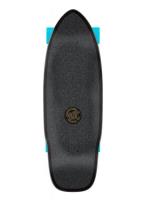 Tabla de skate de surf con corte trasero y puntos ondulados de Santa Cruz - 29,95"