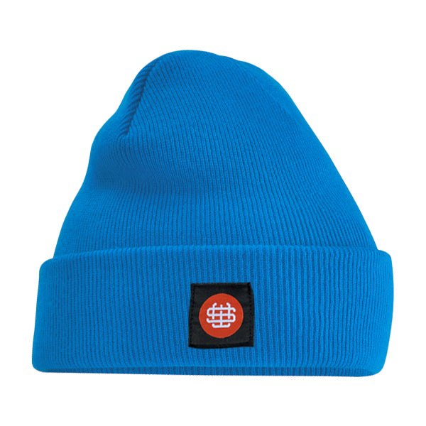 Gorro con monograma de Slick - Azul zafiro
