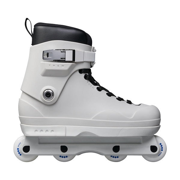 Them 909 White Skates Slick's Skate Store