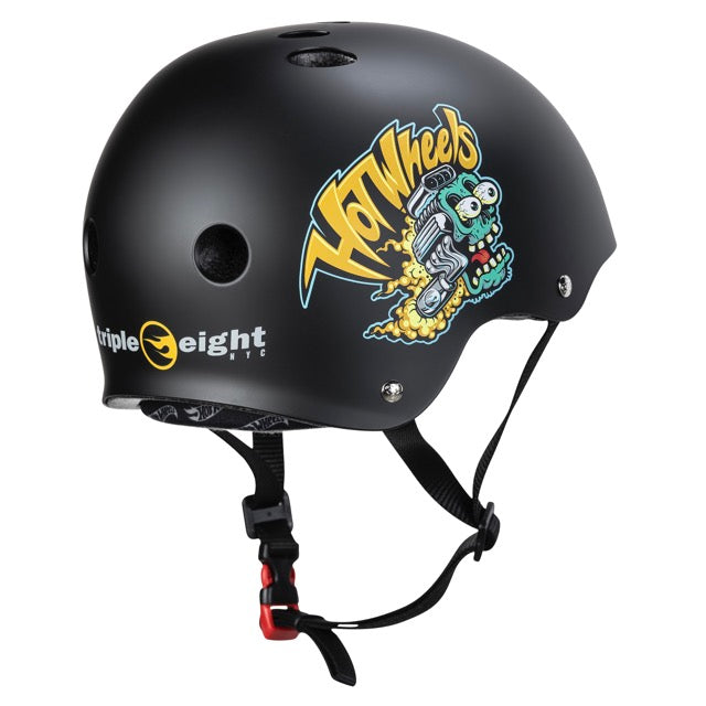 Triple 8 Sweatsaver Helmet - Hot Wheels Special Edition