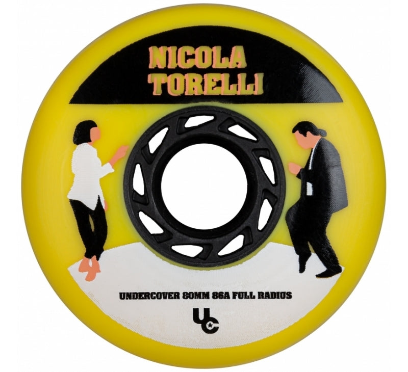 Undercover Nicola Torelli Movie Wheels Rayon Complet 80mm 86a - Ensemble de 4