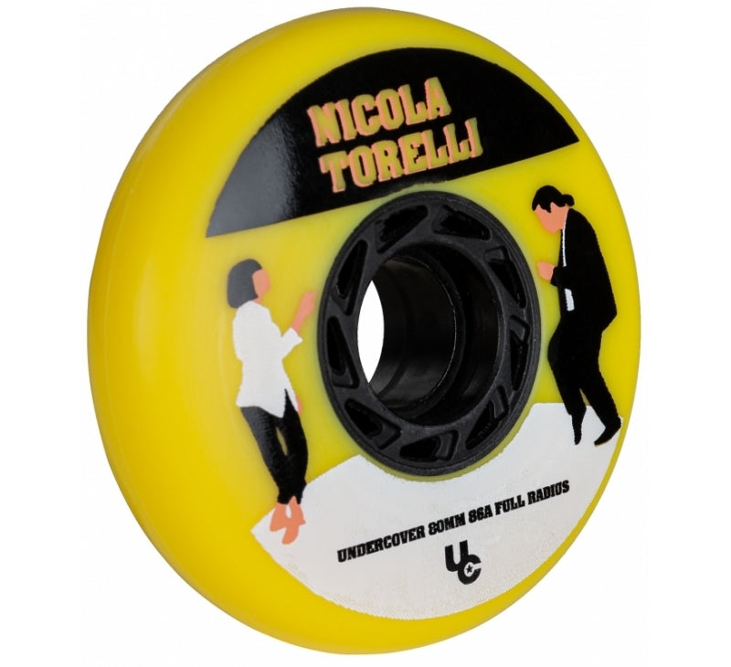 Ruedas de película Undercover Nicola Torelli Radio completo 80 mm 86a - Juego de 4