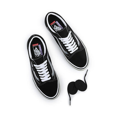 Vans Skate Old Skool Translucent Rubber Skate Shoes - Black
