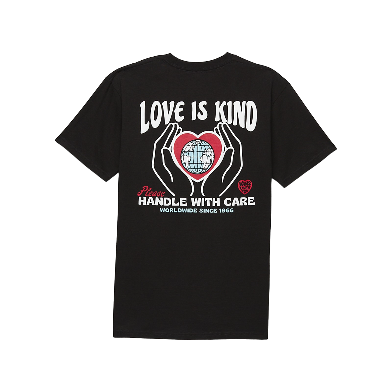T-shirt Vans Love Is Kind - Noir 