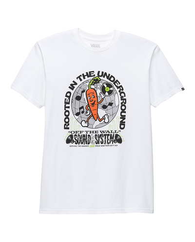 Vans Rooted Sound T-Shirt - White