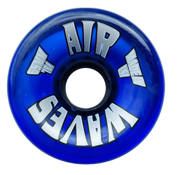 Air Waves Clear Blue Wheels 65mm - Set of 4