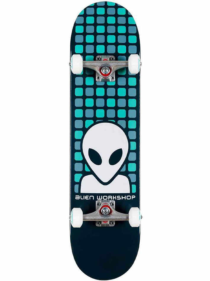 Alien Workshop Matrix Blue Skateboard - 7.75"