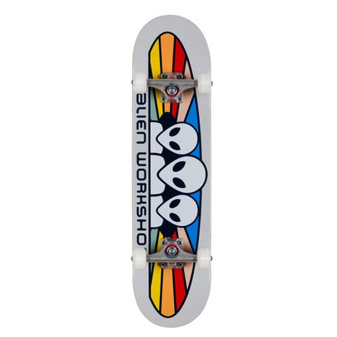 Alien Workshop Spectrum Grey Skateboard - 7.75"